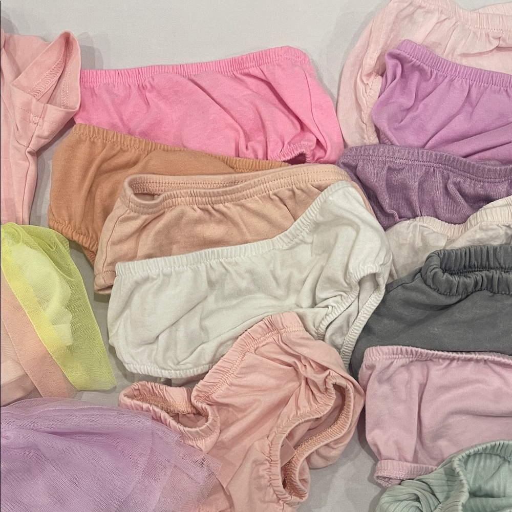 Colorful Kids Tutu Bloomers Shorts Set Variety 15 Pieces - Picture 7 of 8